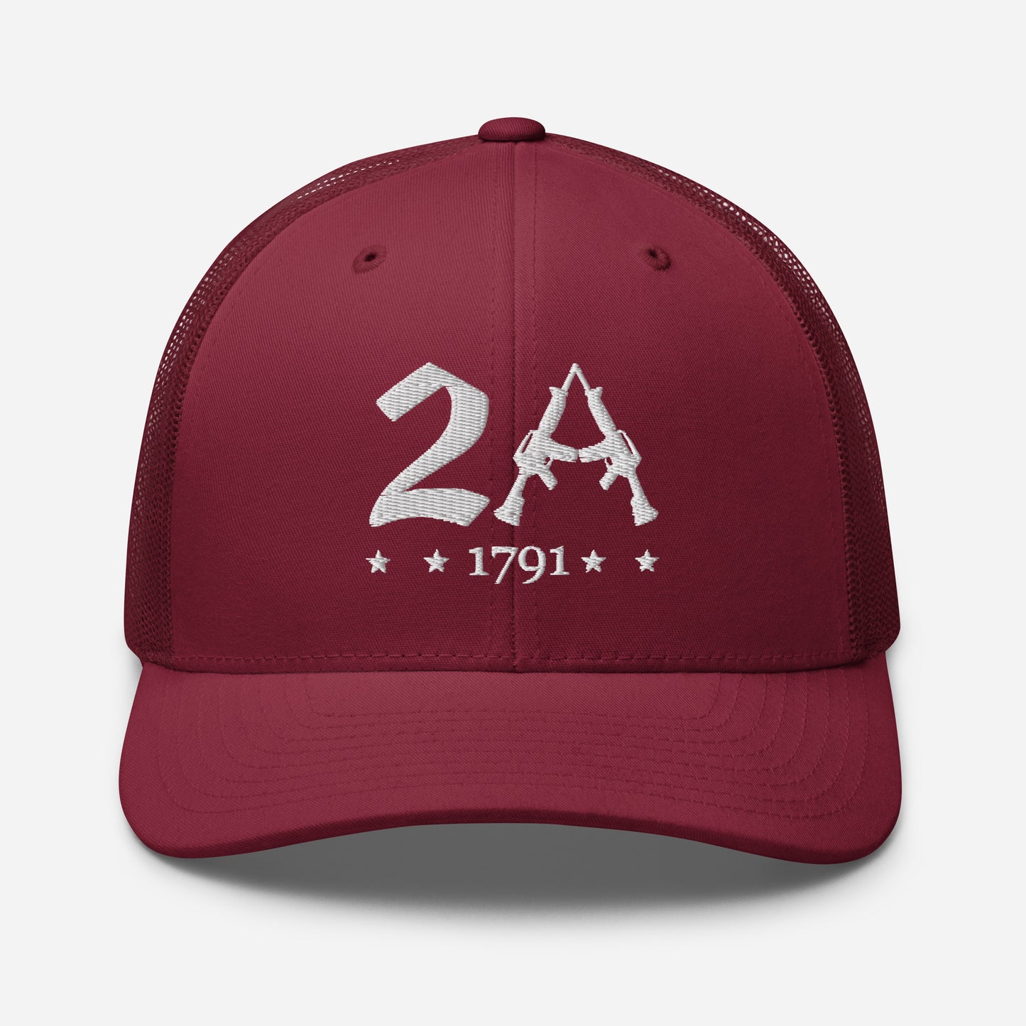 2A Vintage Snapback Trucker Cap - Patriotic Style for All Occasions - Old Glory 1776 Apparel