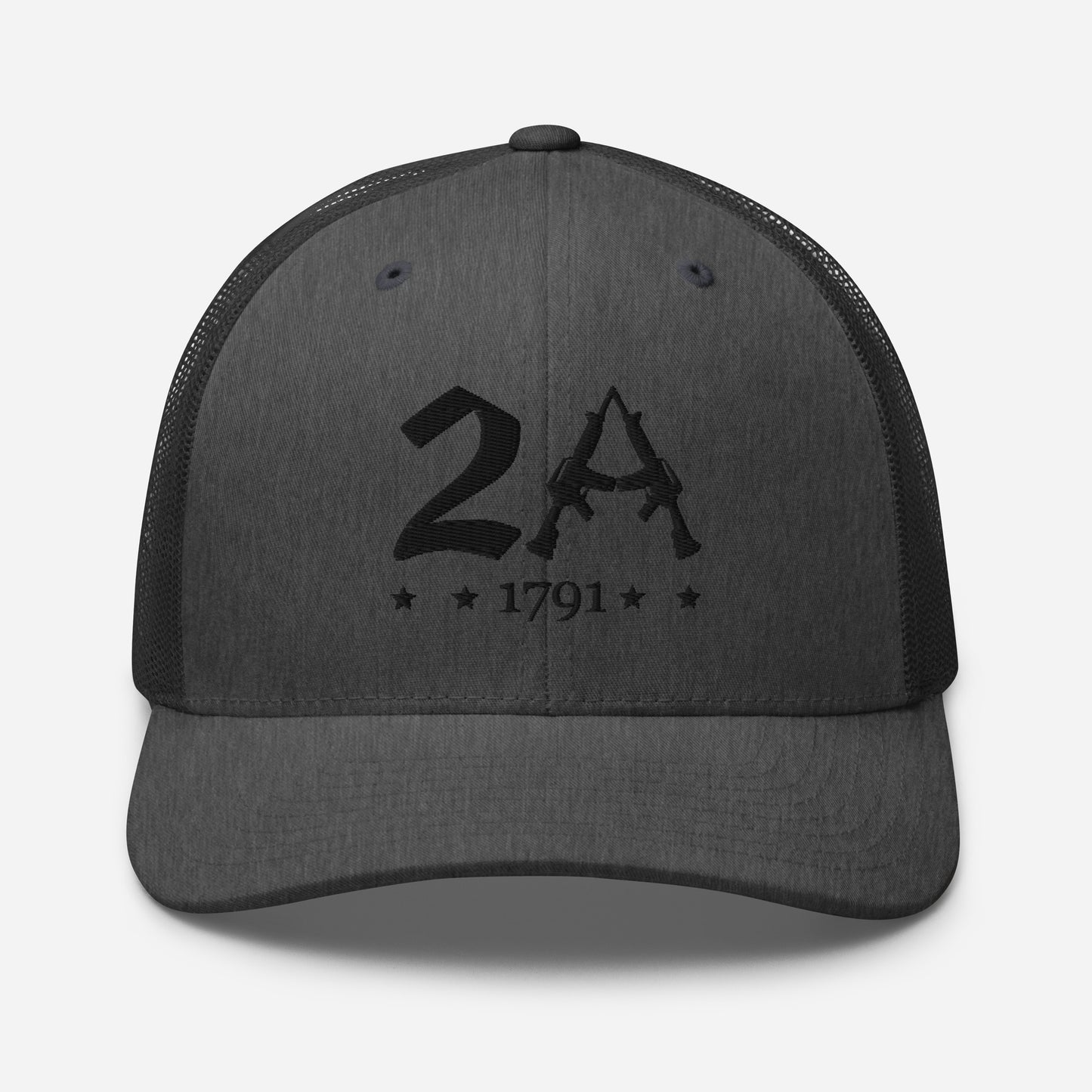 2A 1791 Snapback Trucker Cap - Second Amendment Pride - Old Glory 1776 Apparel