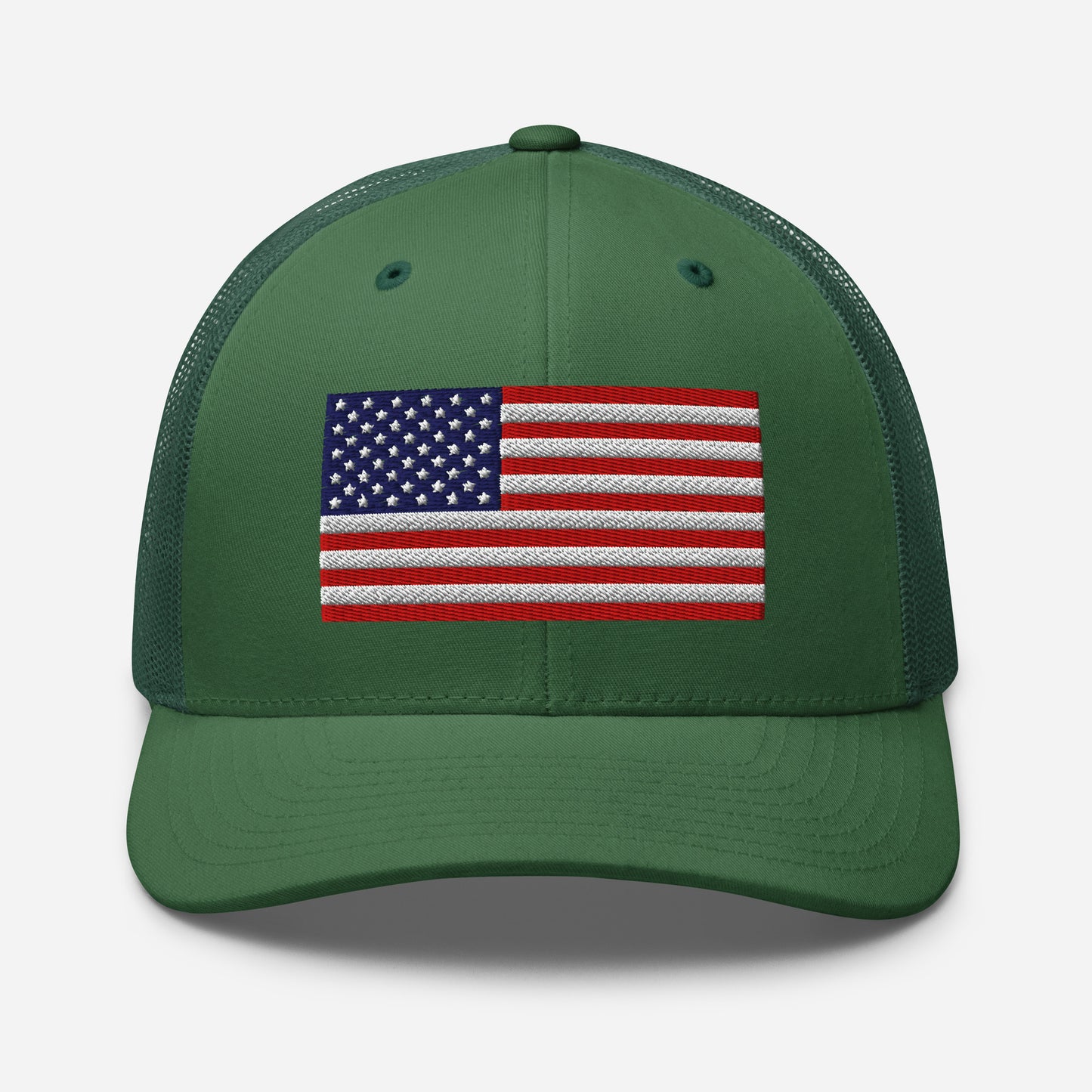 Patriotic Snapback Trucker Cap - USA Flag Design - Old Glory 1776 Apparel