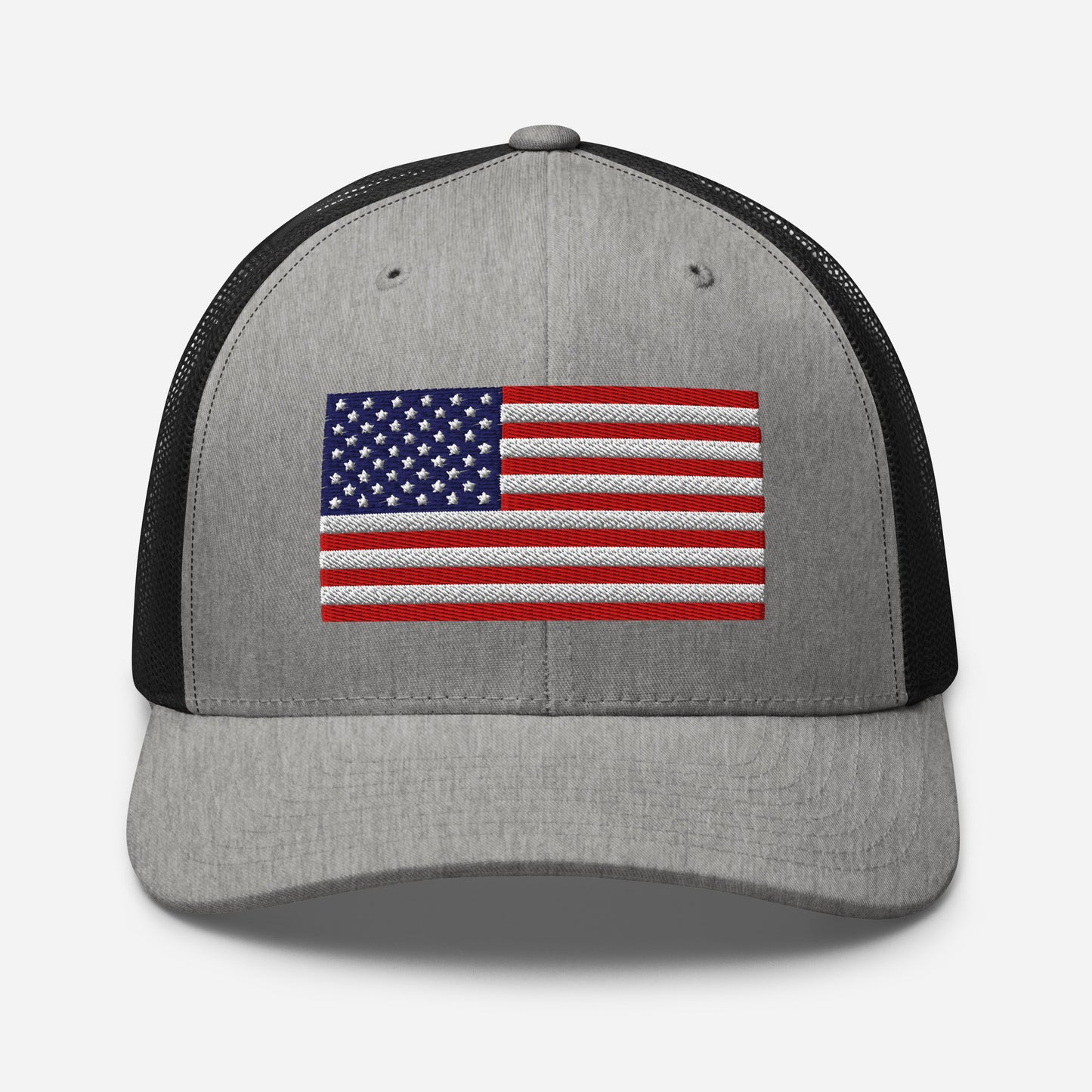 Patriotic Snapback Trucker Cap - USA Flag Design - Old Glory 1776 Apparel