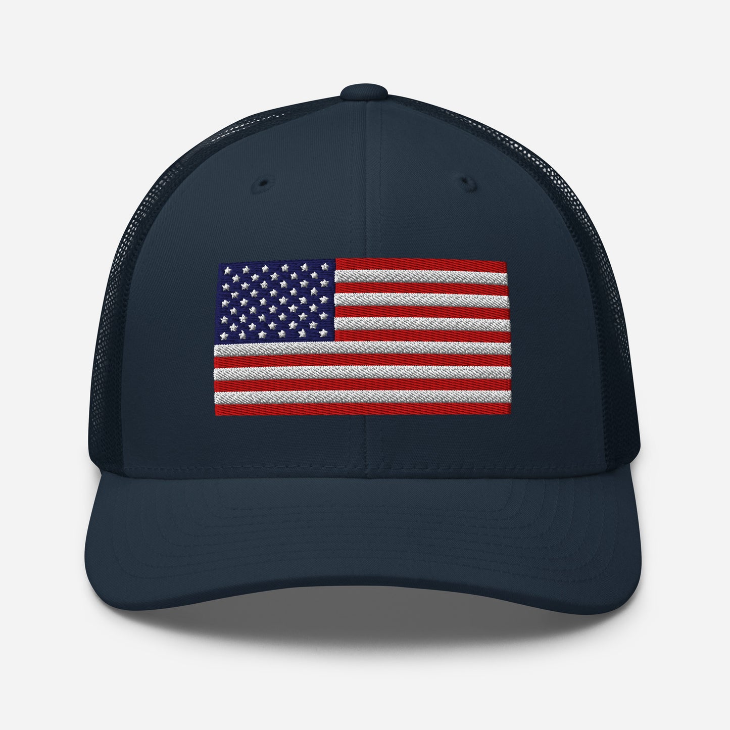 Patriotic Snapback Trucker Cap - USA Flag Design - Old Glory 1776 Apparel