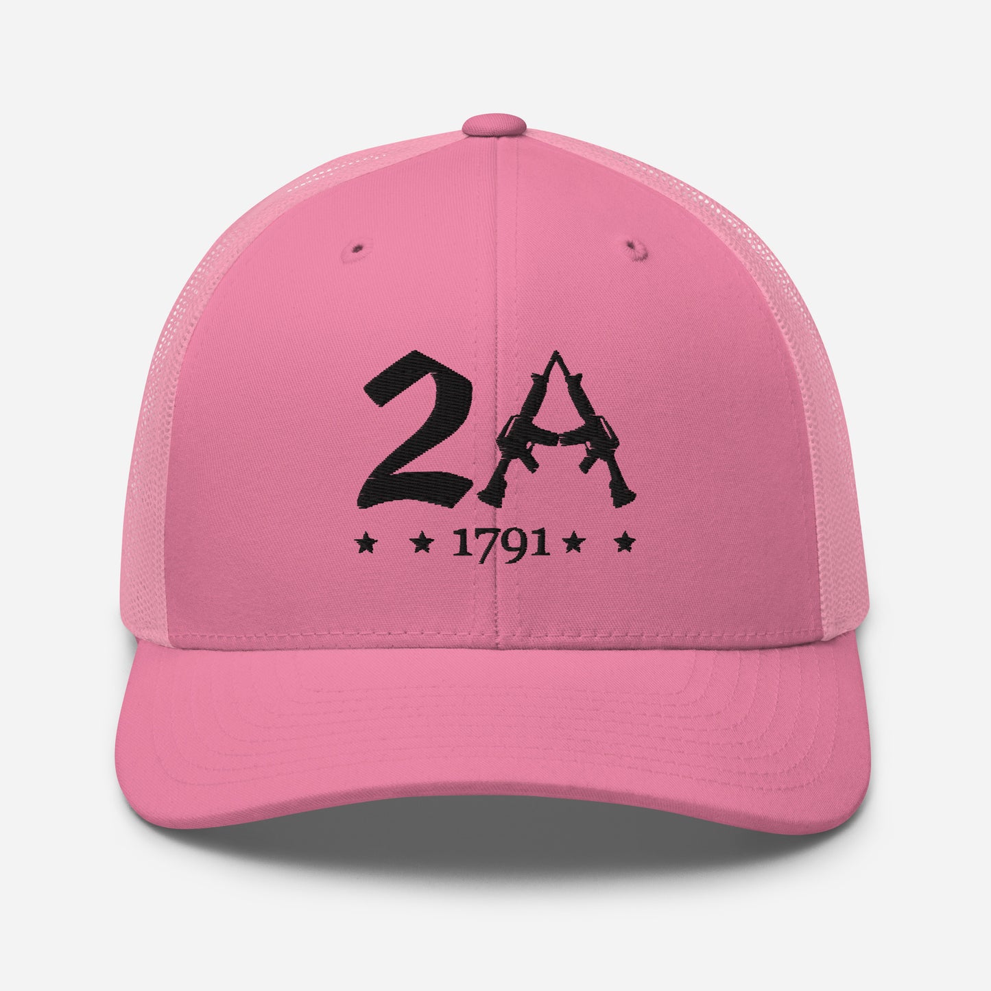 2A 1791 Snapback Trucker Cap - Second Amendment Pride - Old Glory 1776 Apparel