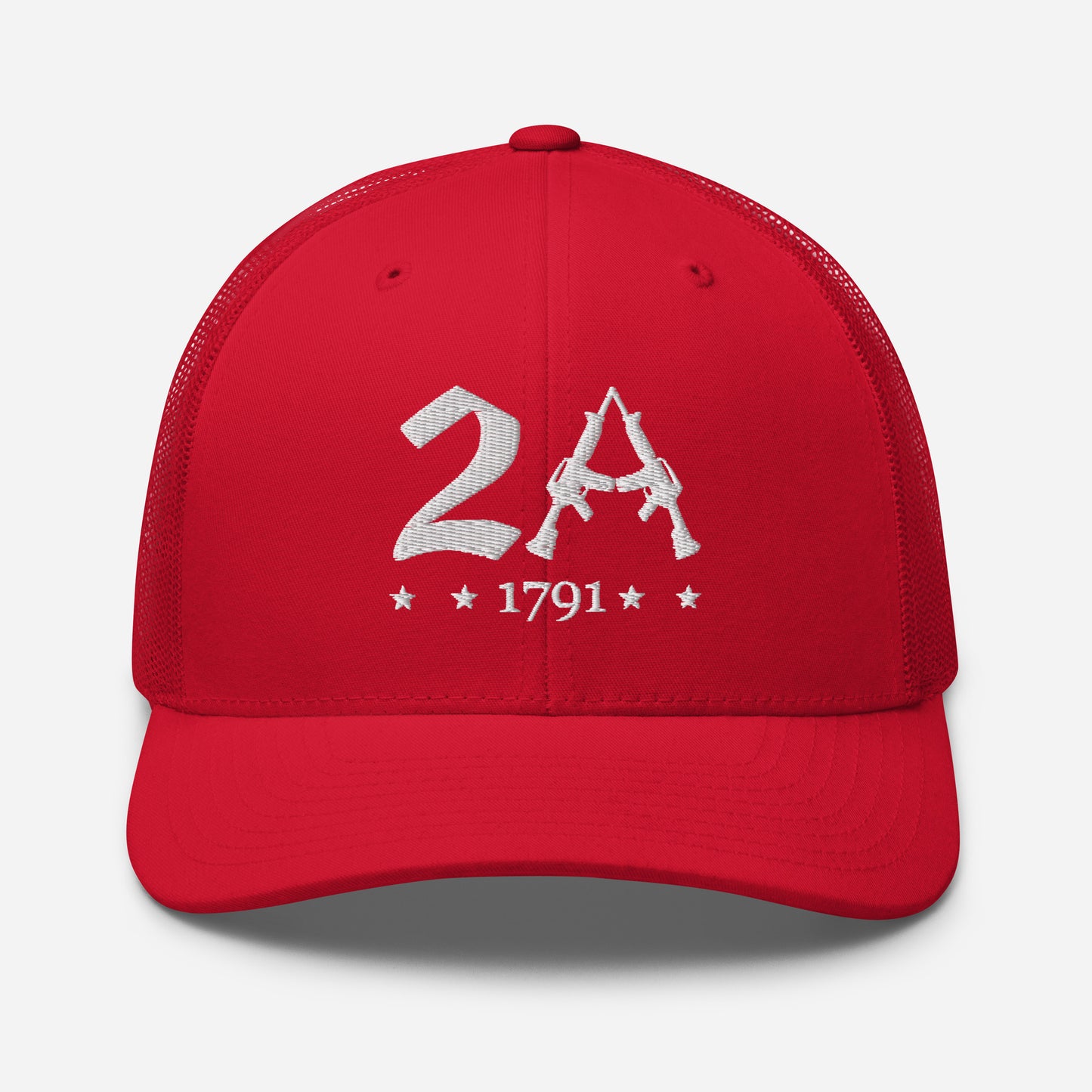 2A Vintage Snapback Trucker Cap - Patriotic Style for All Occasions - Old Glory 1776 Apparel