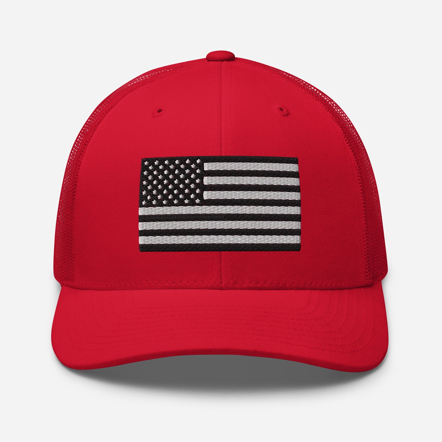 Patriotic Snapback Trucker Cap - American Flag Design - Old Glory 1776 Apparel