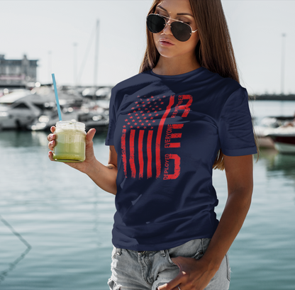 R.E.D Remember Everyone Deployed Unisex T-Shirt, Military Support Tee, Patriotic Shirt, Veteran Gift, Armed Forces Apparel