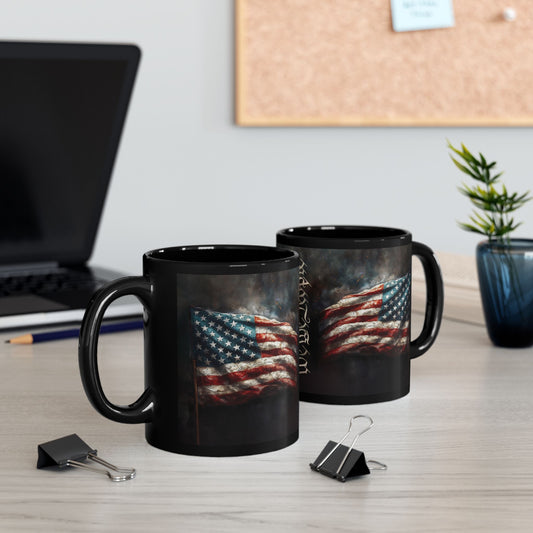 We The People 1776 Mug – American Flag Design – Patriotic Gift for Men – Conservative Coffee Cup – 11oz or 15oz