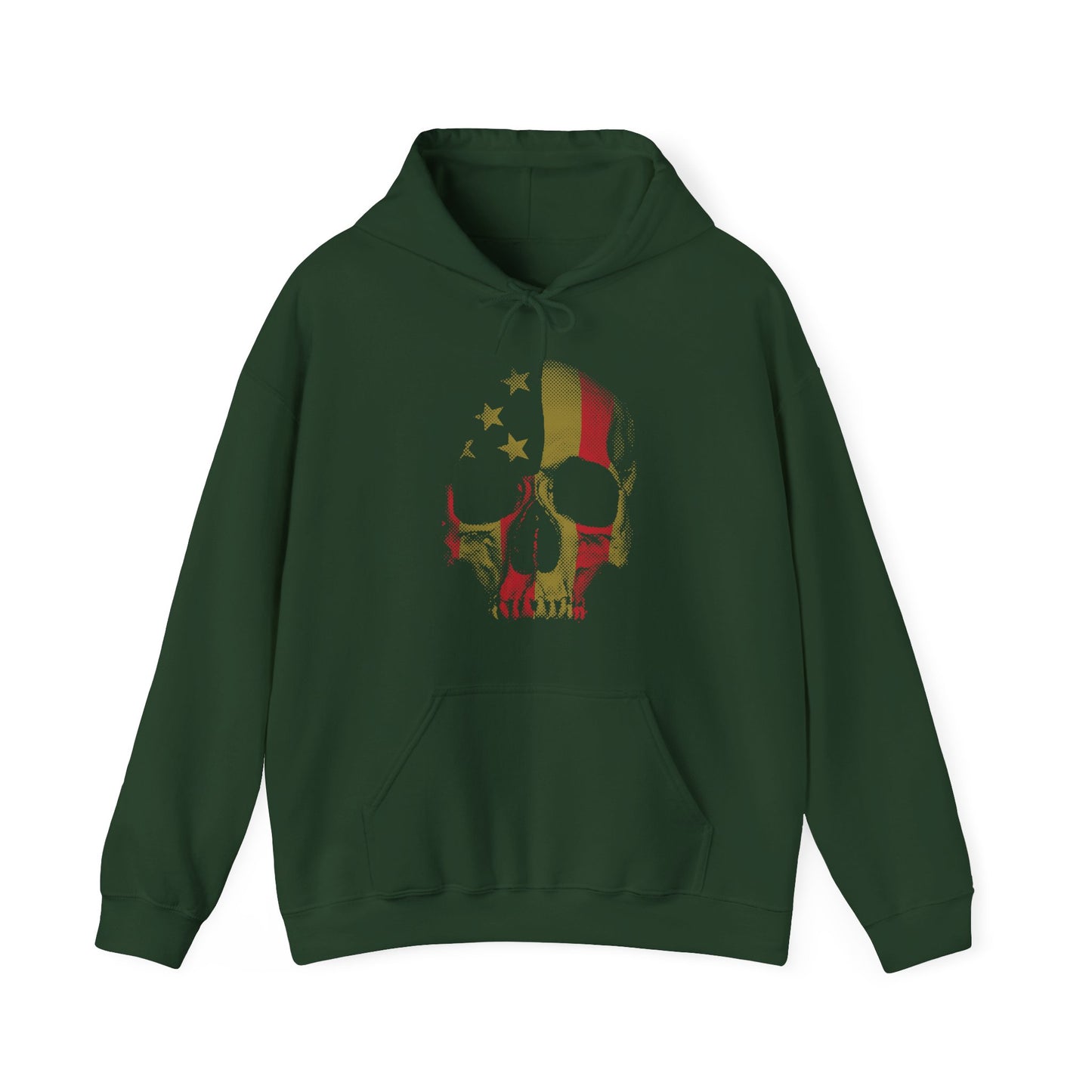 Skull Flag Hoodie - Unisex Heavy Blend™ Hooded Sweatshirt