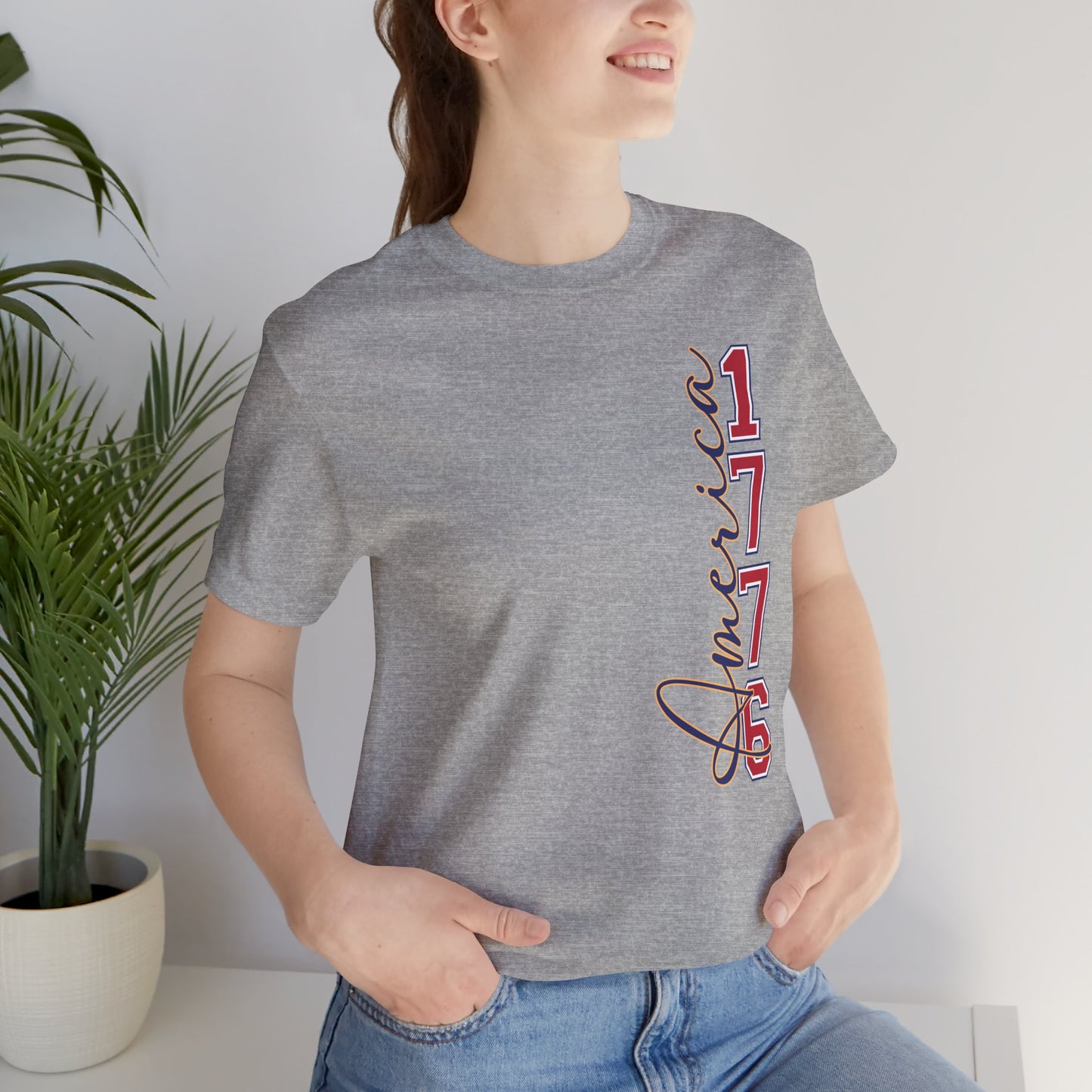 1776 America Tee — 'Land of the Free' Patriotic T‑Shirt