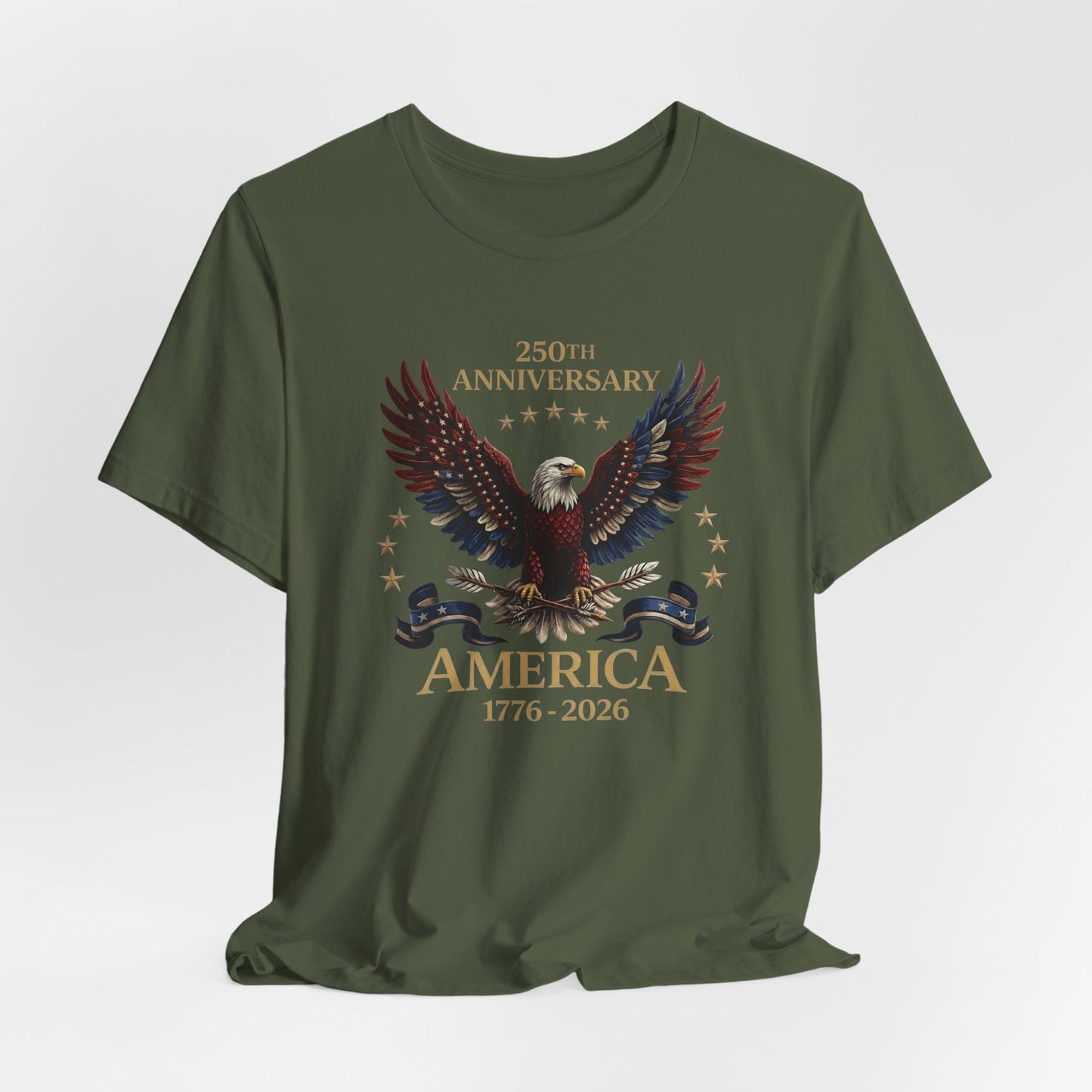 America 250th Anniversary Eagle T-Shirt — 1776–2026 Patriotic Tee