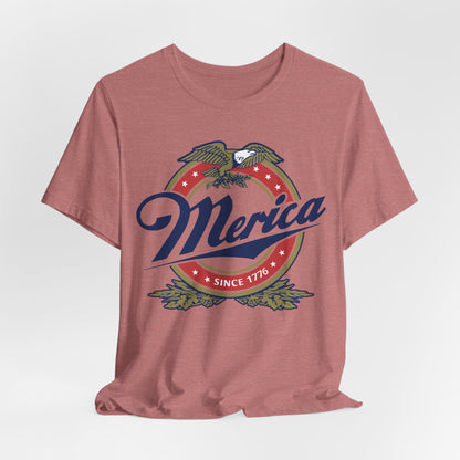 Patriotic Tee, America Shirt, Unisex Shirt, Short Sleeve Tee, 4th of July Shirt, Independence Day Tee