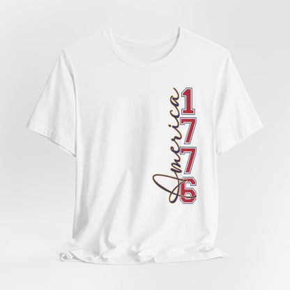 1776 America Tee — 'Land of the Free' Patriotic T‑Shirt