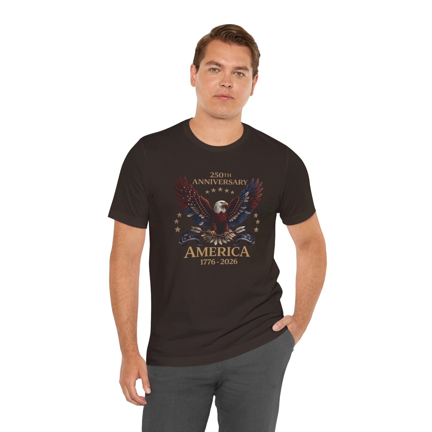 America 250th Anniversary Eagle T-Shirt — 1776–2026 Patriotic Tee