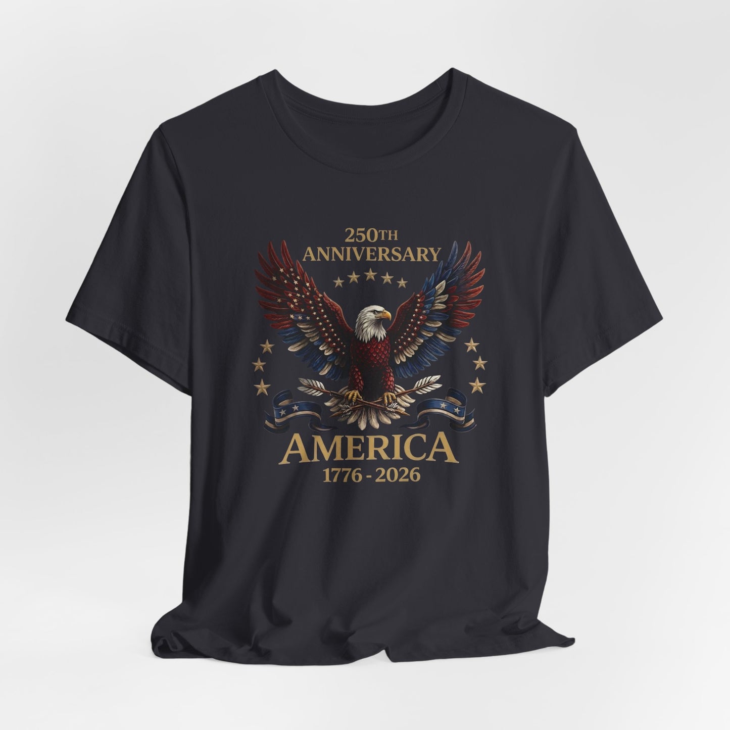 America 250th Anniversary Eagle T-Shirt — 1776–2026 Patriotic Tee