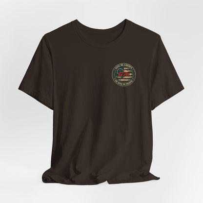 Patriotic Veterans T-Shirt — 'Founded As America's Sons' Military Tribute Tee