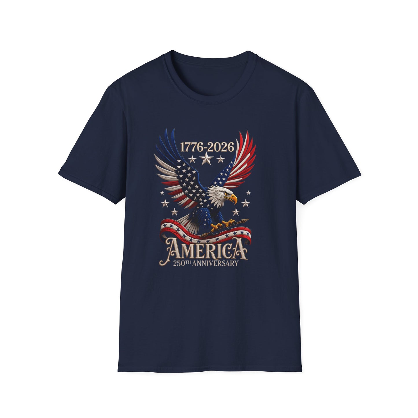 T-Shirt - America 250th Anniversary Eagle Graphic (1776–2026)