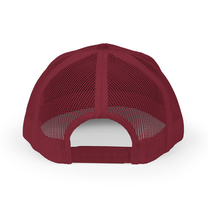 Patriotic Snapback Trucker Cap - American Flag Design