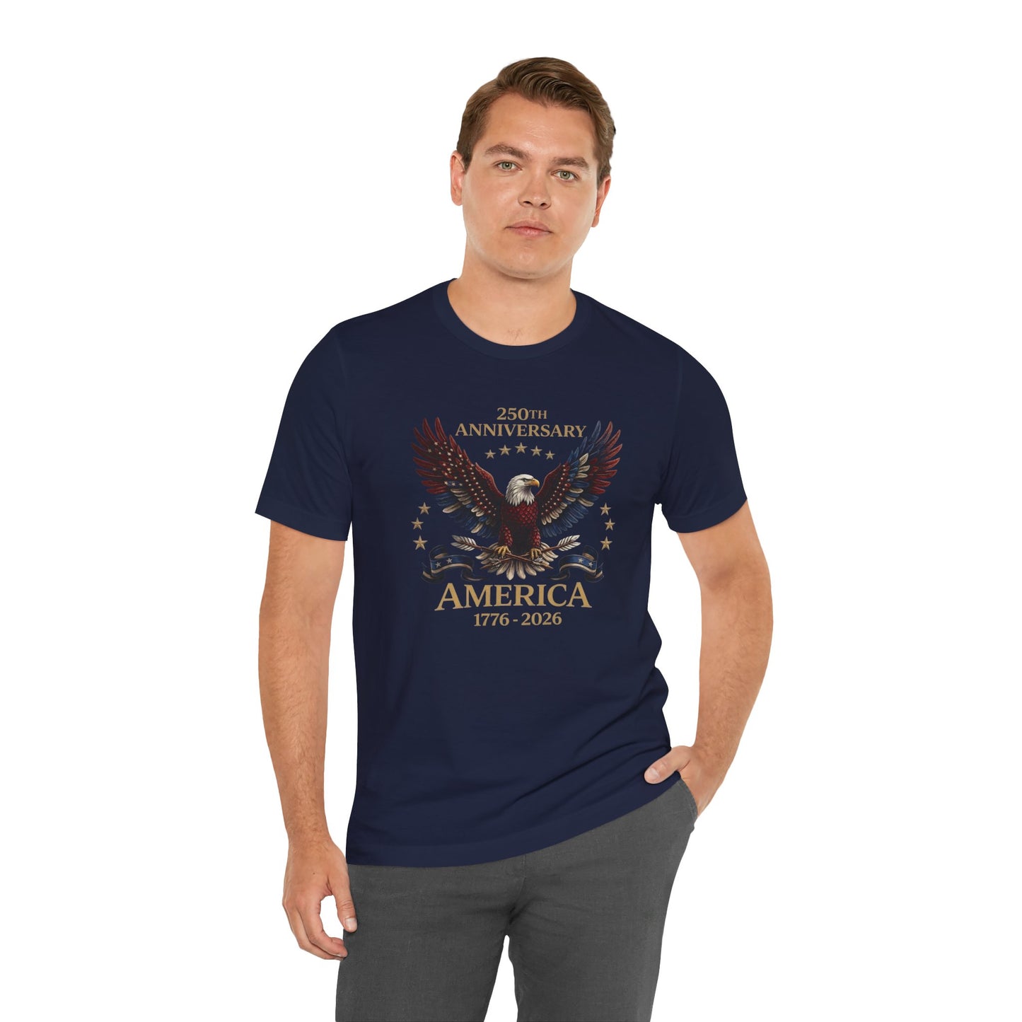 America 250th Anniversary Eagle T-Shirt — 1776–2026 Patriotic Tee