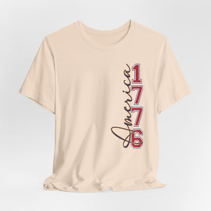 1776 America Tee — 'Land of the Free' Patriotic T‑Shirt