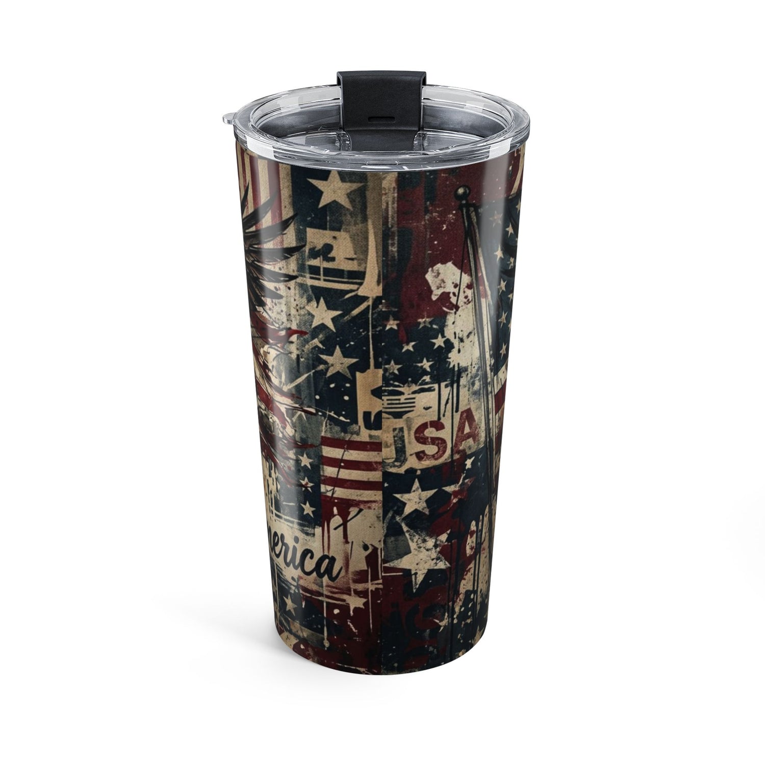 Patriotic 20oz Tumbler — Celebrating 250 Years 1776–2026 Eagle & American Flag