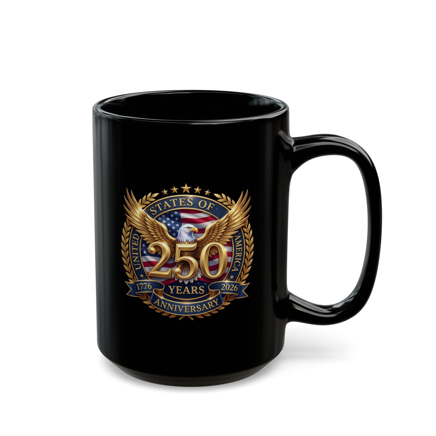 250th Anniversary Eagle Mug – Patriotic Commemorative Coffee Cup