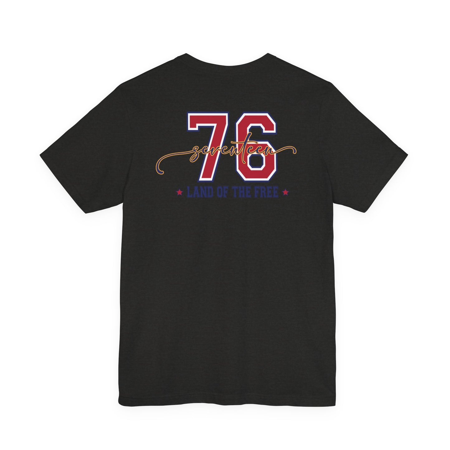 1776 America Tee — 'Land of the Free' Patriotic T‑Shirt