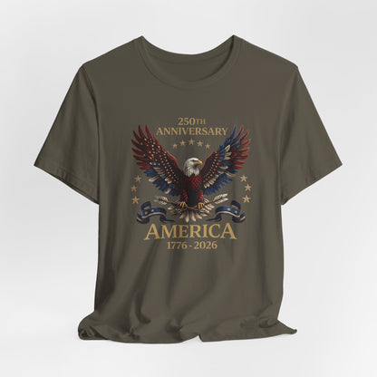 America 250th Anniversary Eagle T-Shirt — 1776–2026 Patriotic Tee