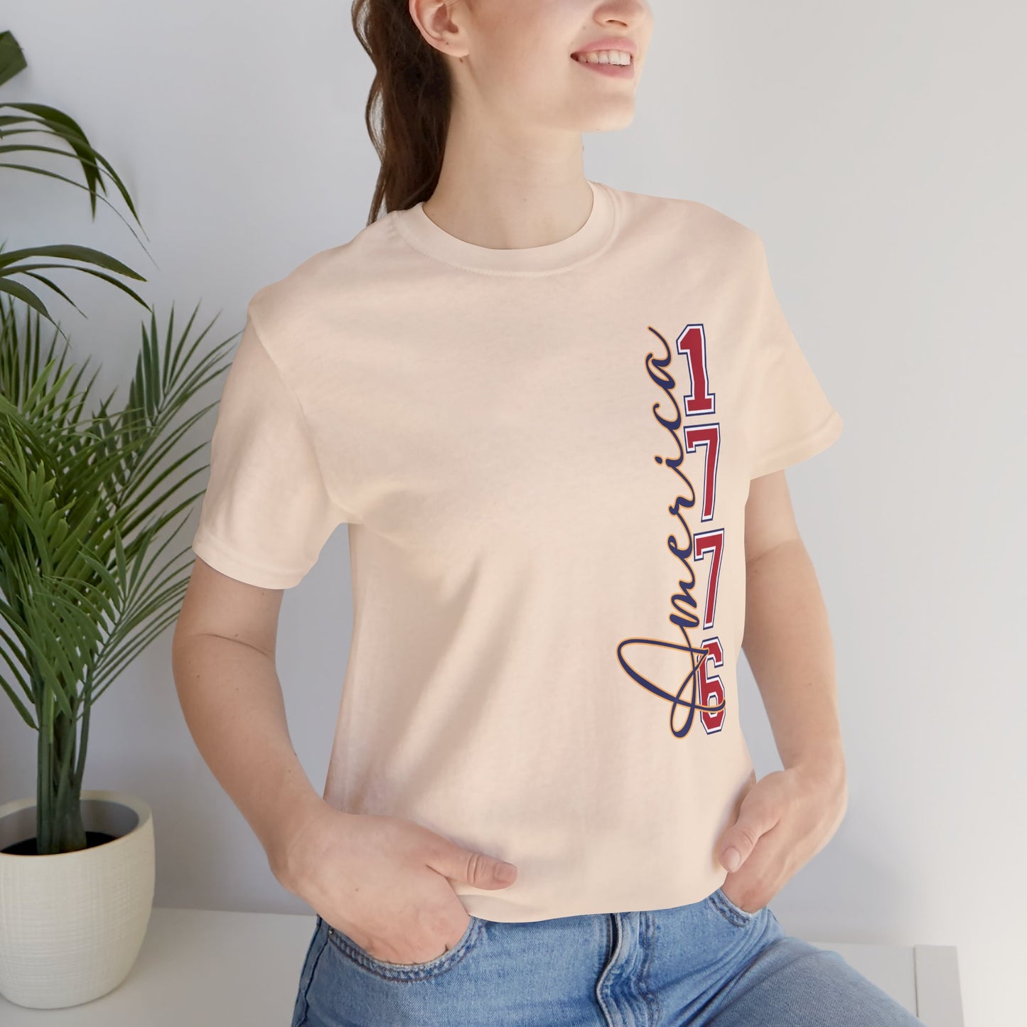 1776 America Tee — 'Land of the Free' Patriotic T‑Shirt