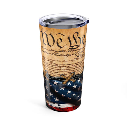 Patriotic Tumbler 20oz | Inspirational Founding Documents Design