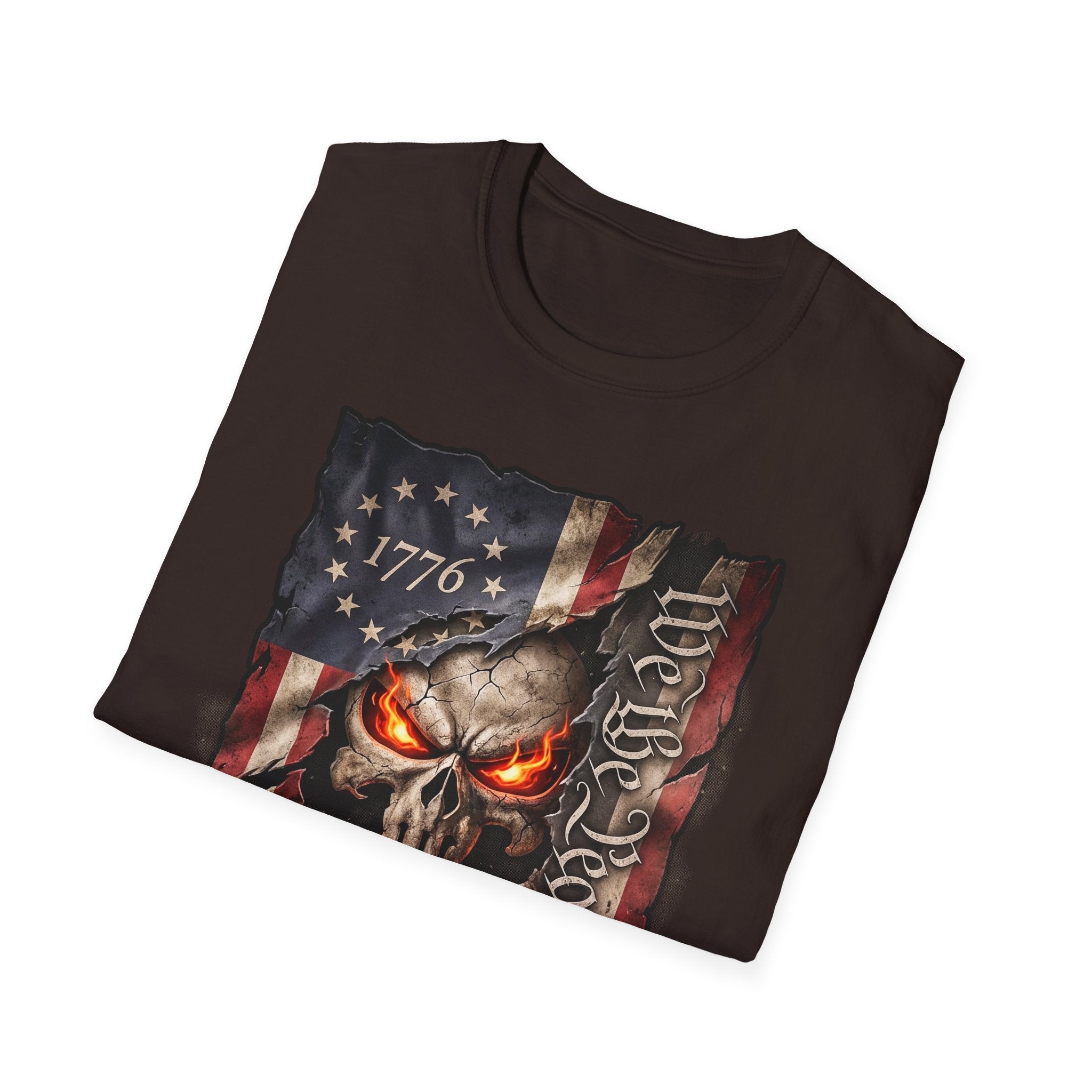 Patriotic Skull T-Shirt — 