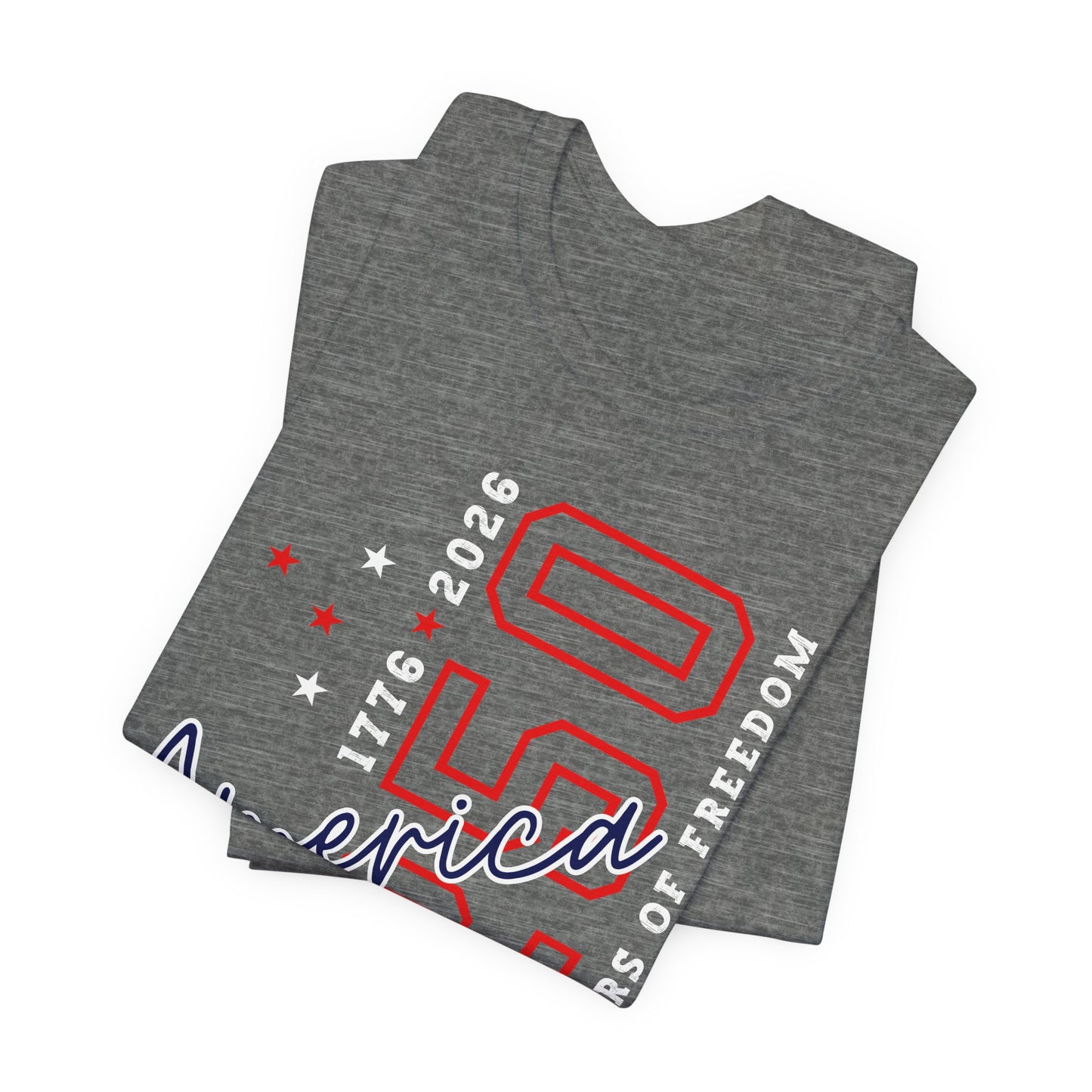 America 250 Celebration Tee — 250 Years of Freedom Patriotic T-Shirt