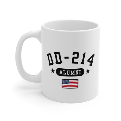 Veteran DD-214 Alumni 11oz-15oz Mug, Military Gifts, Graduation, Military Retirement