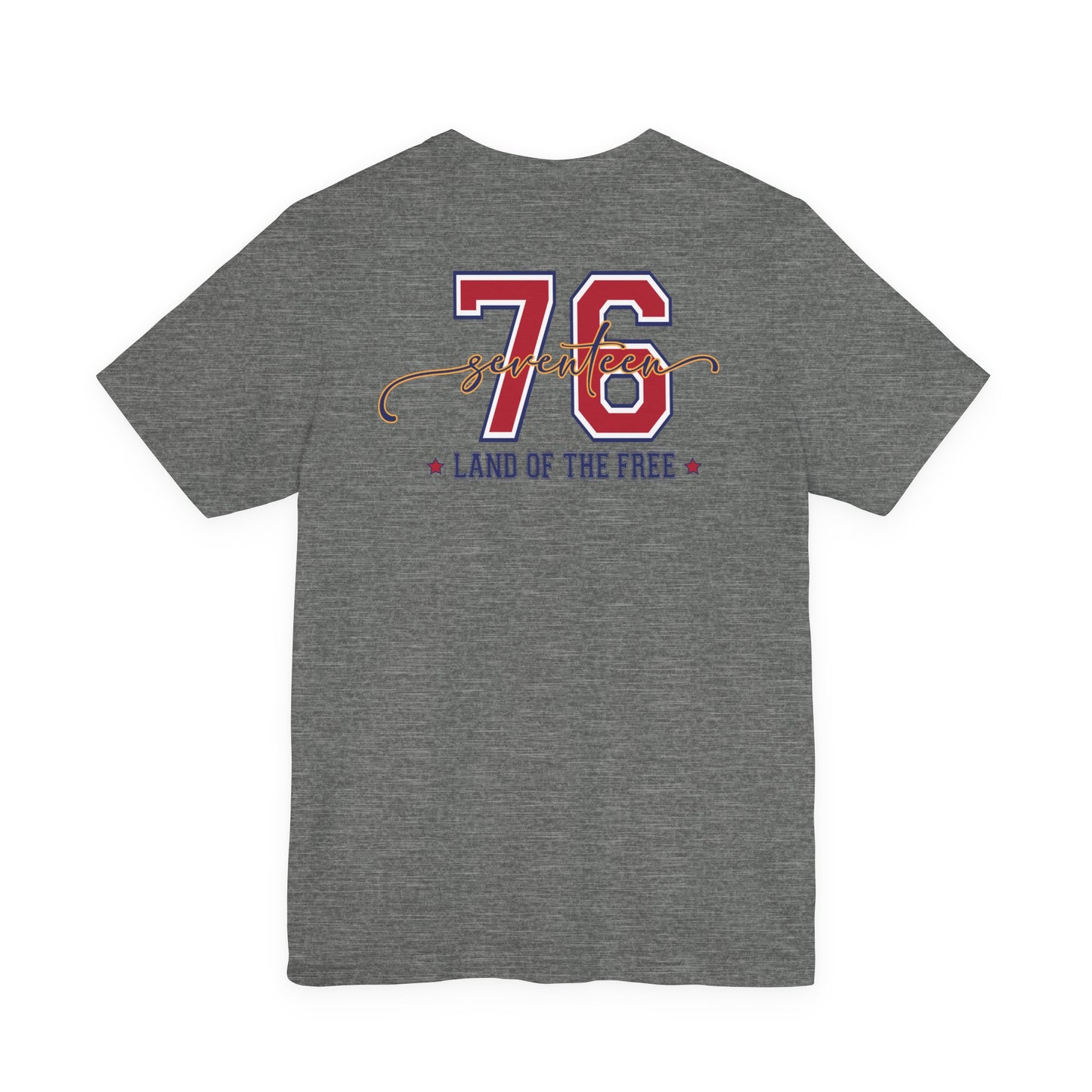 1776 America Tee — 'Land of the Free' Patriotic T‑Shirt