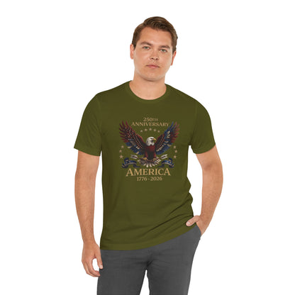 America 250th Anniversary Eagle T-Shirt — 1776–2026 Patriotic Tee