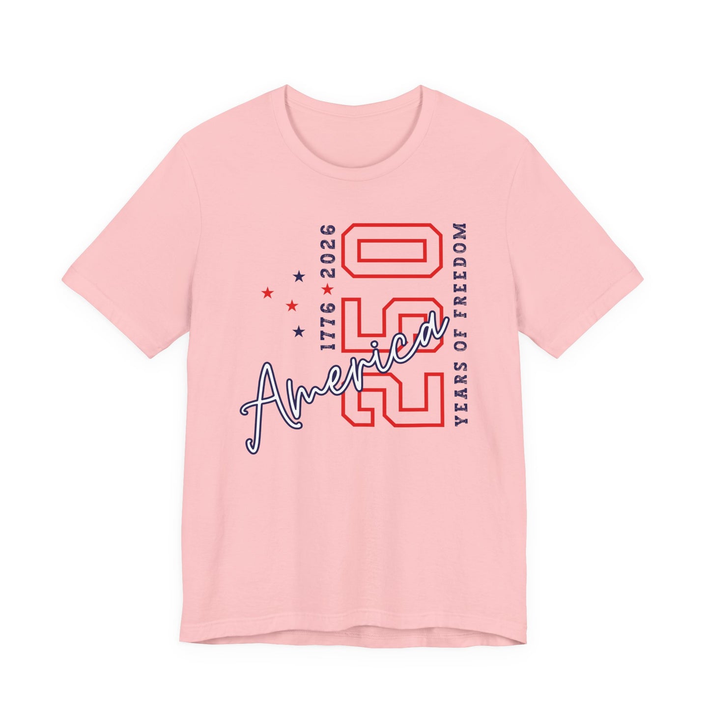 America 250 Celebration Tee — 250 Years of Freedom Patriotic T-Shirt