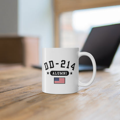 Veteran DD-214 Alumni 11oz-15oz Mug, Military Gifts, Graduation, Military Retirement