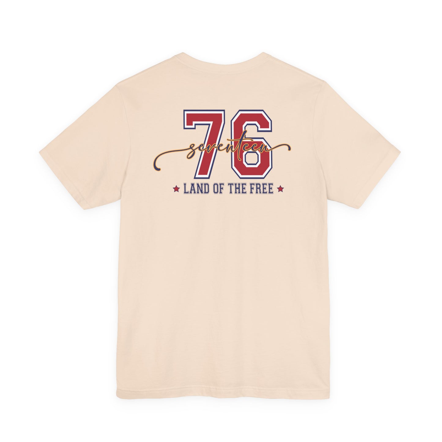 1776 America Tee — 'Land of the Free' Patriotic T‑Shirt