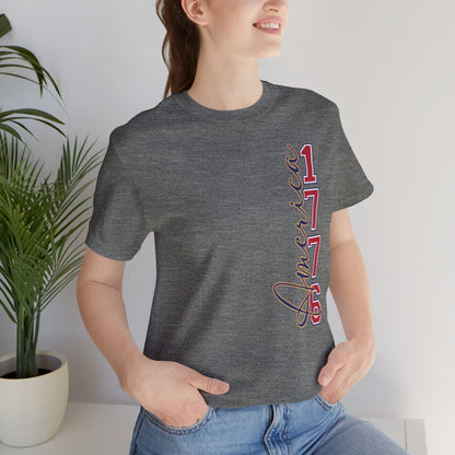 1776 America Tee — 'Land of the Free' Patriotic T‑Shirt