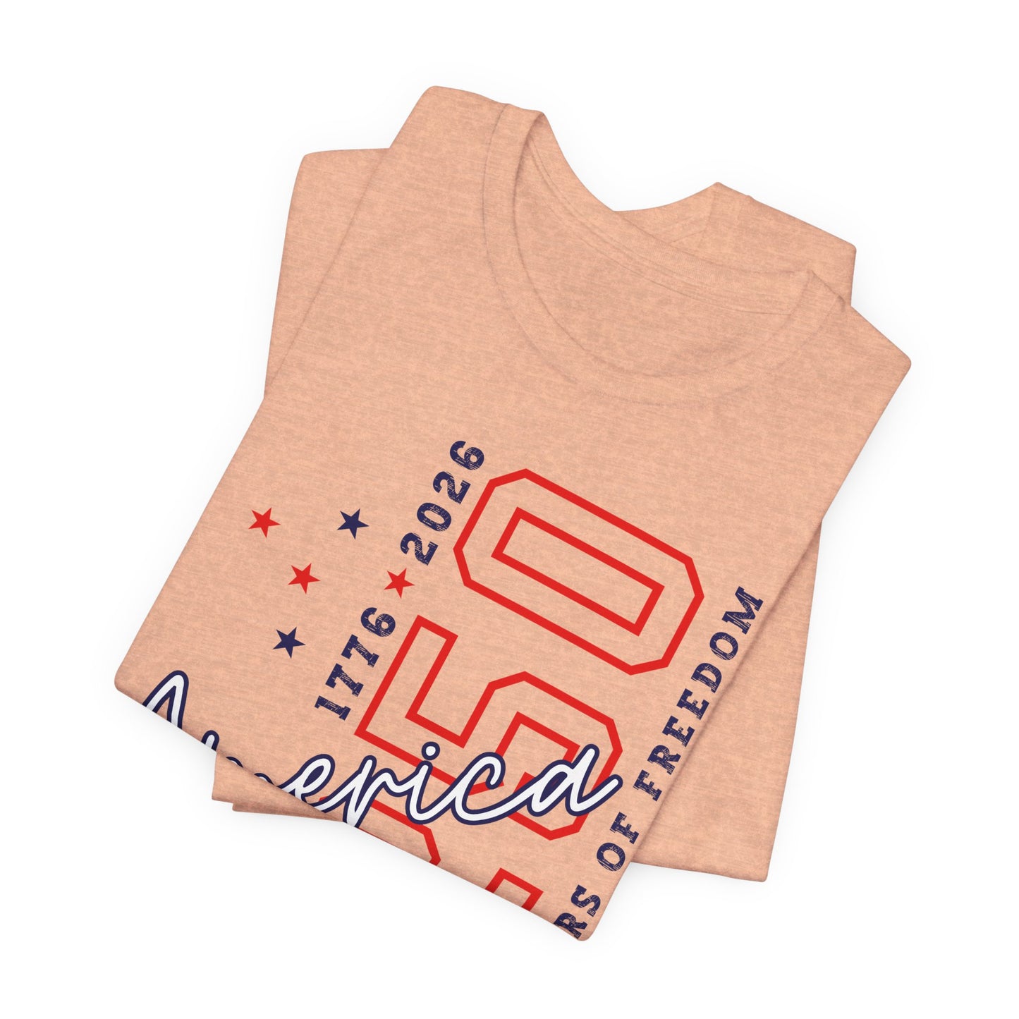 America 250 Celebration Tee — 250 Years of Freedom Patriotic T-Shirt