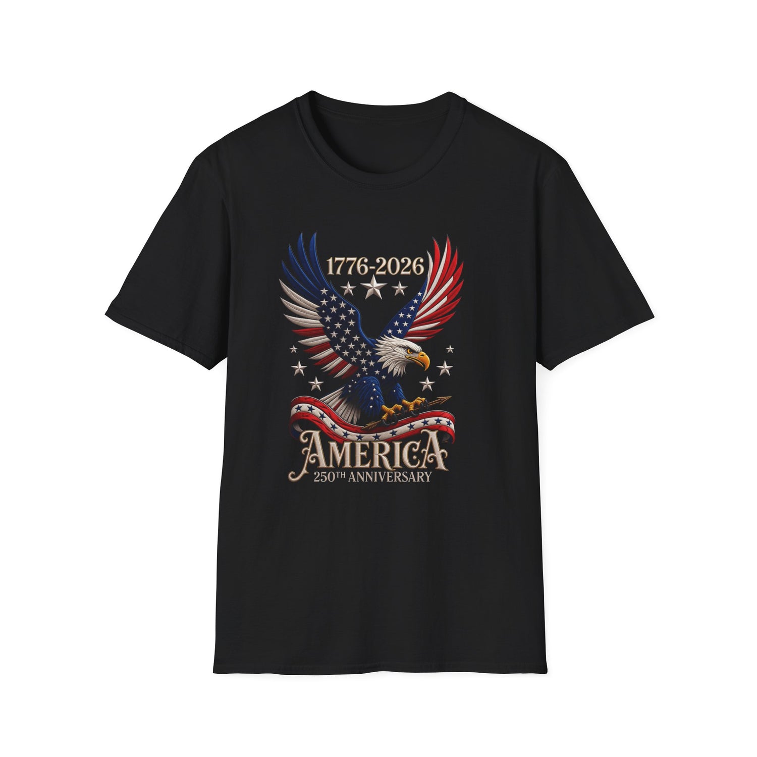 T-Shirt - America 250th Anniversary Eagle Graphic (1776–2026)