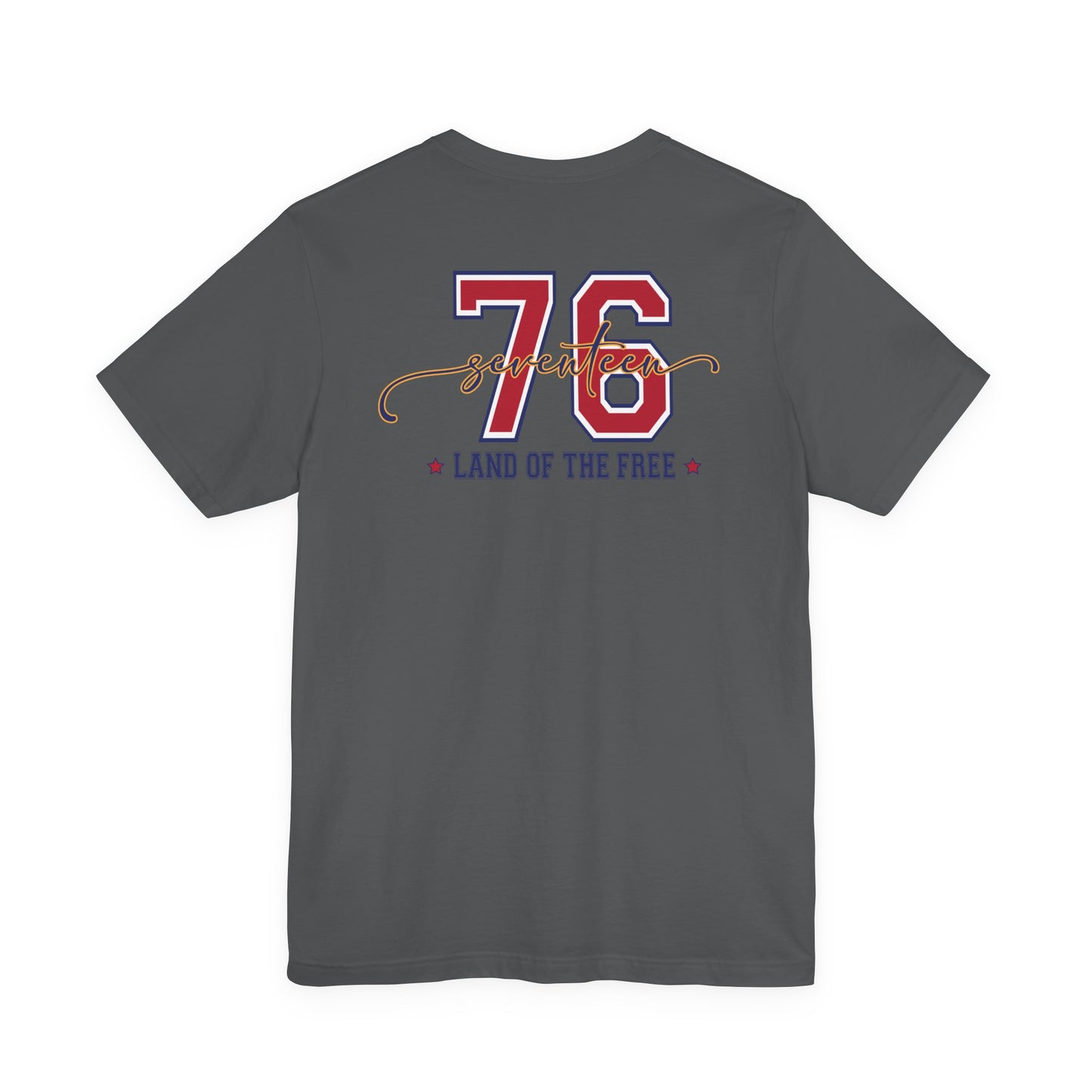 1776 America Tee — 'Land of the Free' Patriotic T‑Shirt