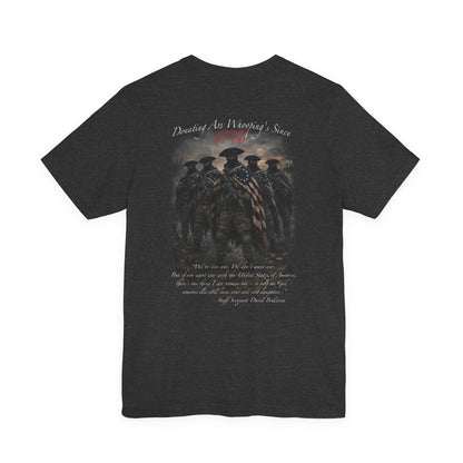 Patriotic Veterans T-Shirt — 'Founded As America's Sons' Military Tribute Tee