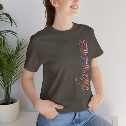 1776 America Tee — 'Land of the Free' Patriotic T‑Shirt