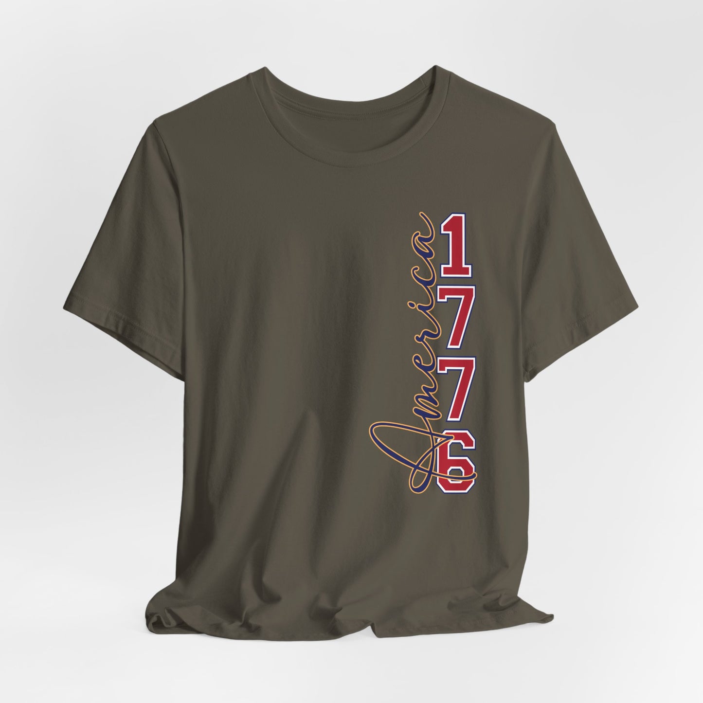 1776 America Tee — 'Land of the Free' Patriotic T‑Shirt