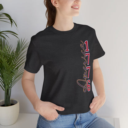 1776 America Tee — 'Land of the Free' Patriotic T‑Shirt