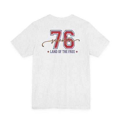 1776 America Tee — 'Land of the Free' Patriotic T‑Shirt