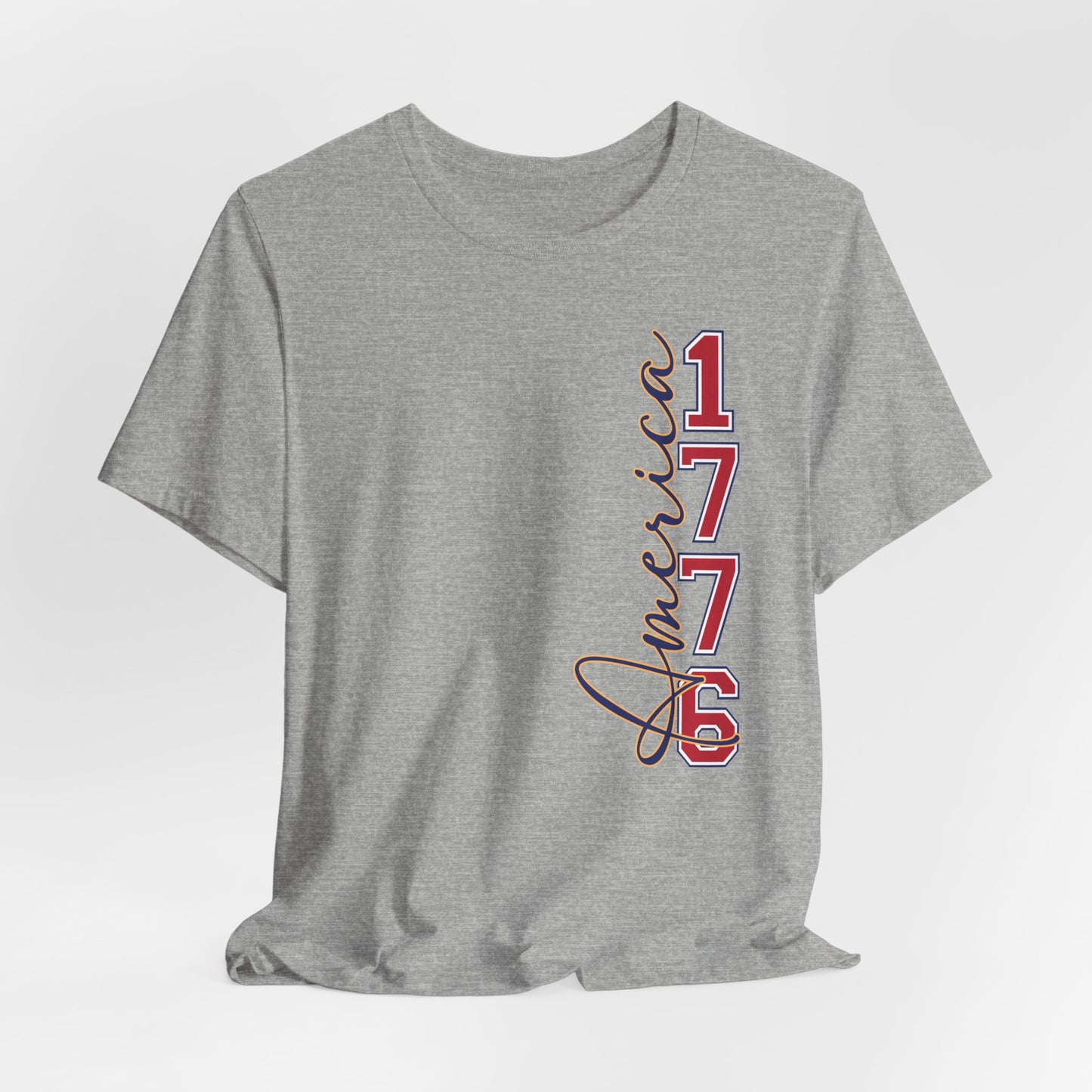 1776 America Tee — 'Land of the Free' Patriotic T‑Shirt