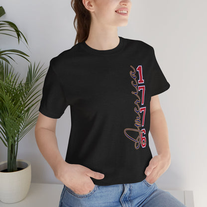 1776 America Tee — 'Land of the Free' Patriotic T‑Shirt