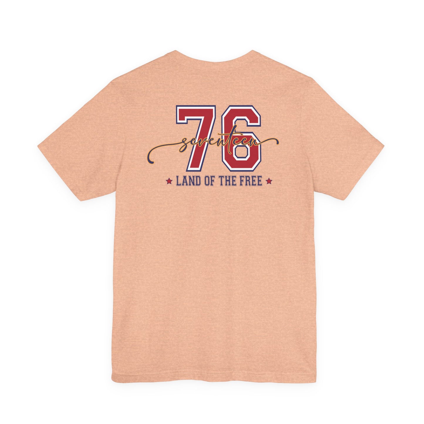 1776 America Tee — 'Land of the Free' Patriotic T‑Shirt