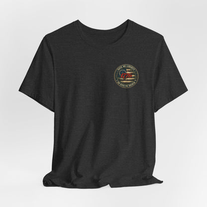 Patriotic Veterans T-Shirt — 'Founded As America's Sons' Military Tribute Tee
