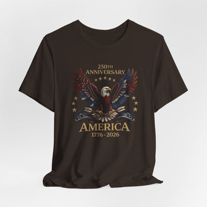 America 250th Anniversary Eagle T-Shirt — 1776–2026 Patriotic Tee